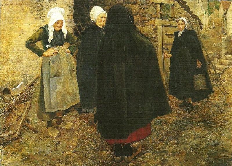 Ernst Josephson Byskvaller oil painting picture